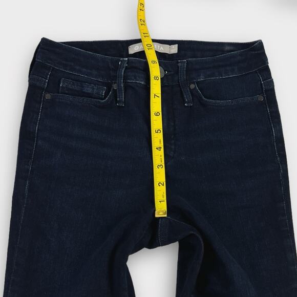 Athleta Sculptek Overdye Dark Wash Skinny Jeans Size 4 - Picture 9 of 9